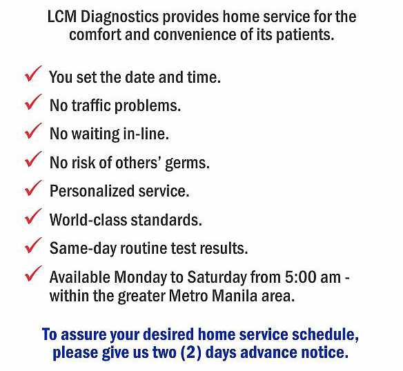LCM Diagnostics - Helping to keep you healthy.